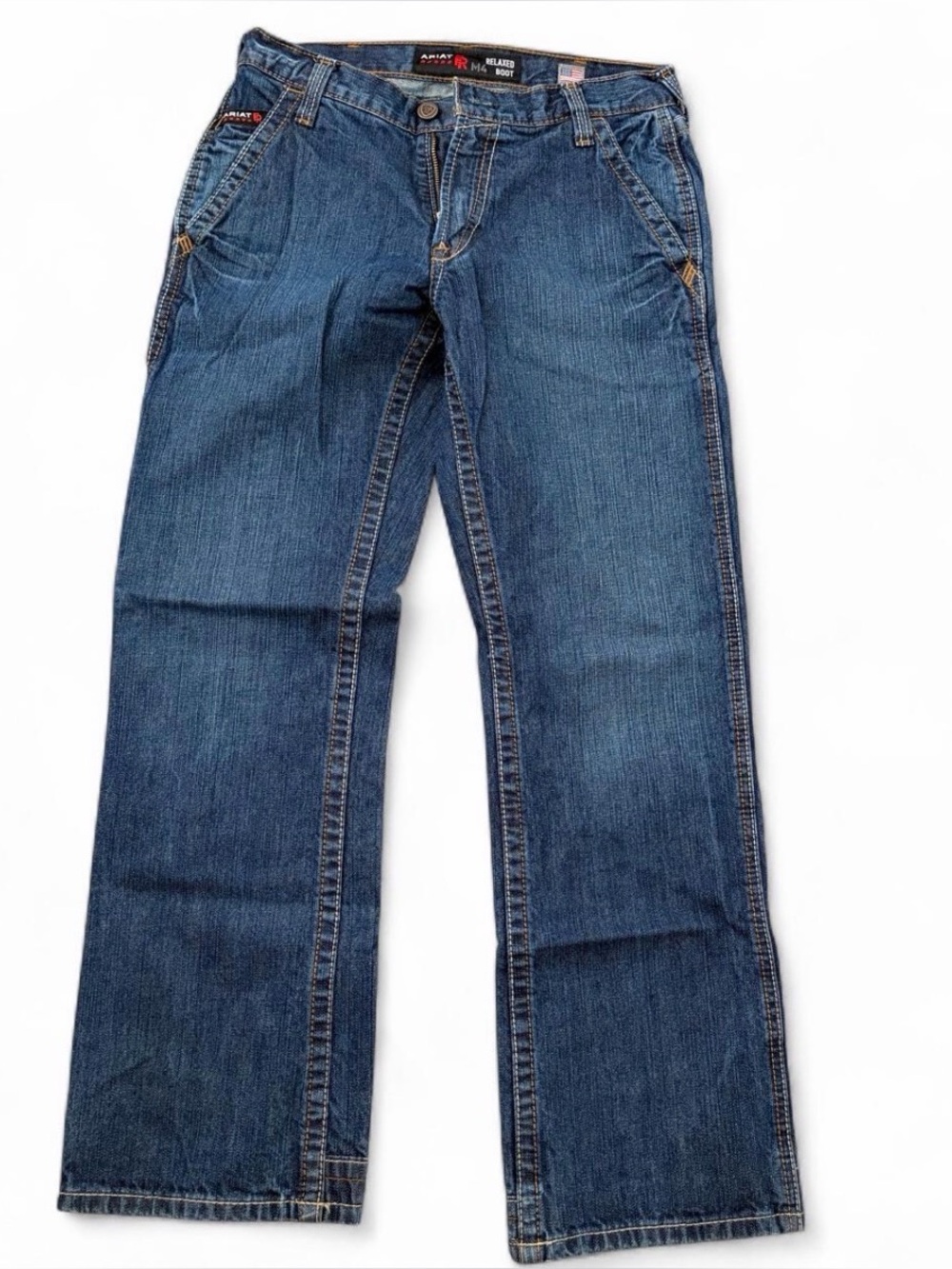 men’s FR ariat relaxed bootcut jeans
